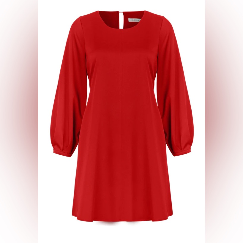 Red Belted Mini Dress